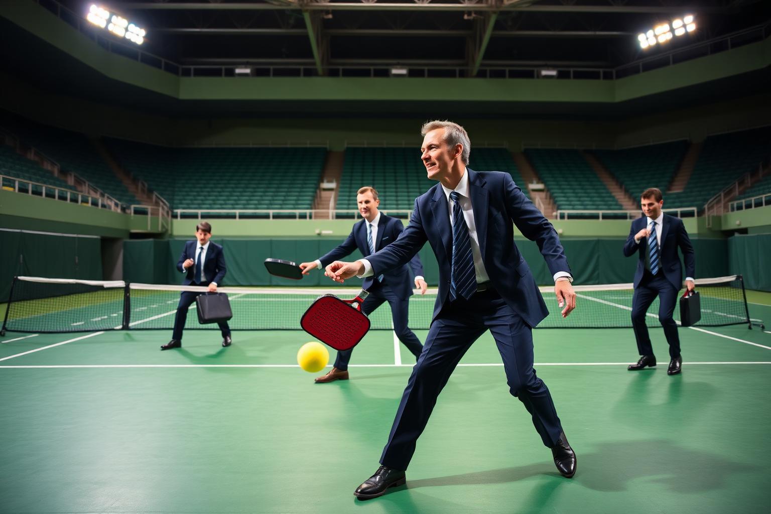 Pickleball with Execs